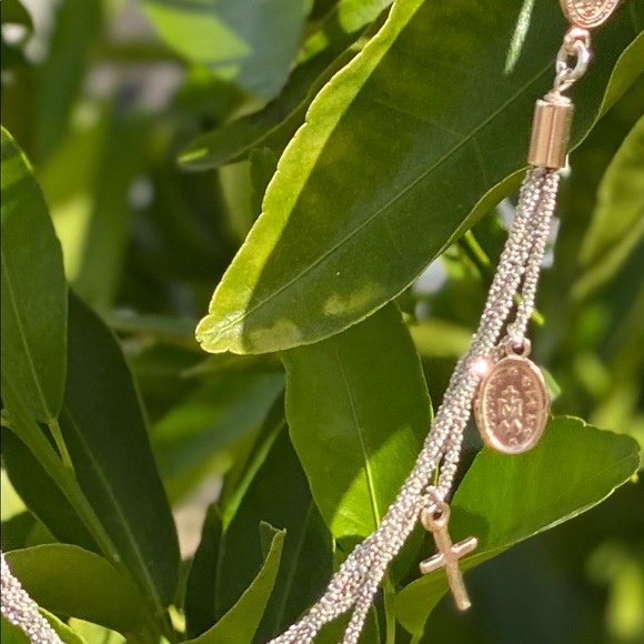 Beautiful sparks sterling silver Dyadema Necklace. - Picture 6 of 8